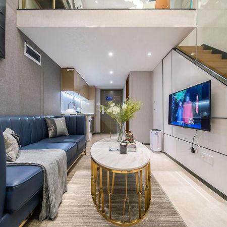 Boruisi Plaza Residence Apartment - Shenzhen Futian Convention & Exhibition Center Exteriör bild