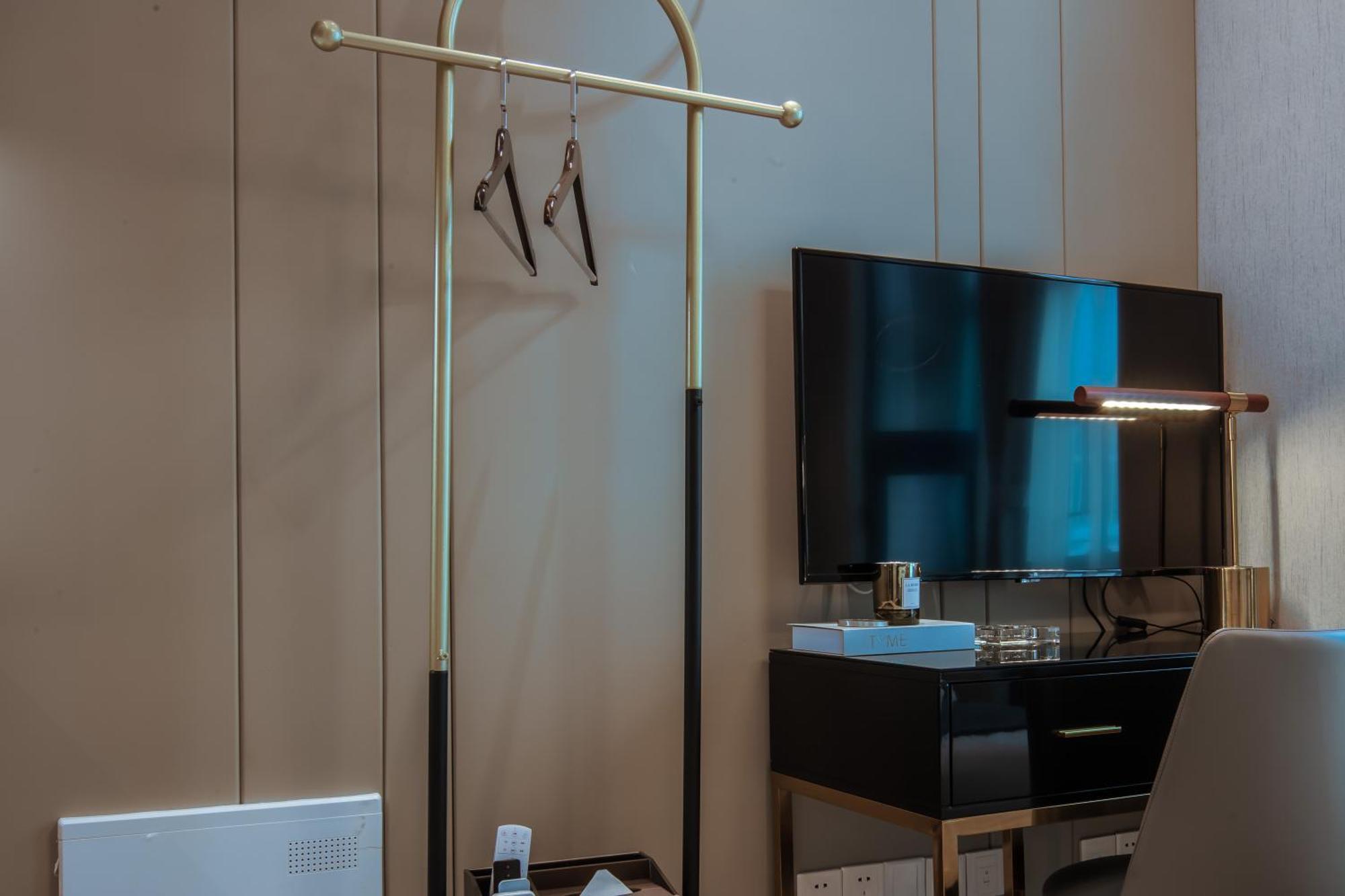 Boruisi Plaza Residence Apartment - Shenzhen Futian Convention & Exhibition Center Exteriör bild
